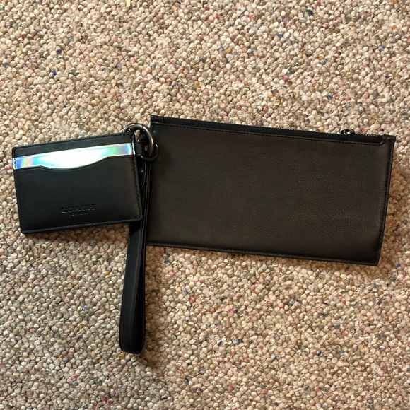 🆕 Coach Slg Trio Phone Pouch & Card Case Set - Picture 5 of 6